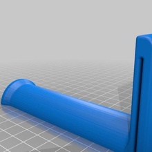 einfacher drucken Spule Halter Unterstützung Makerbot Replikator 5gen Werkzeug 5th 3d Drucker Zubehör 3d print model - Mito3D