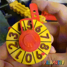 simple enseigner gamins Nombres amusement roue fortune demande oyun arche Felek Jeu jouet 3d print model - Mito3D