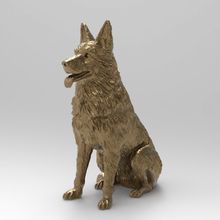 este-europeo perro pastor alemán remix reto juego a los animales remixchallenge 3dprintable 3dprint 3dmodel 3d print model - Mito3D