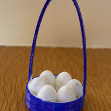 Pascua Resurrección cesta decoración 3d print model - Mito3D