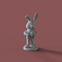 easter bunny 3d print model - Mito3D