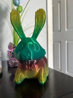 easter bunny modeling dadtaxes 3d print model - Mito3D