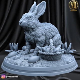 easter bunny patrick chainsawman pochita easterbunny lotr recycling eldenring strangerthings chess rabbit animals wildlife 3d print model - Mito3D
