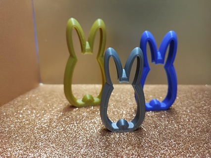 Pasqua coniglietto coniglio Paque fatto decorazione religione uovo cioccolato bricolage 3d 3d print model - Mito3D
