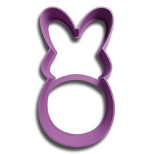 easter bunny cookie cutter cutting rabbit 3d print model - Mito3D