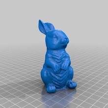 easter bunny - 3d scan art scanner scanning figure figurine model sculpture scans replicas 3d print model - Mito3D