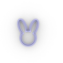 Paskalya tavşan di Conejo pascua siluet Yumurta kurabiye 3d print model - Mito3D
