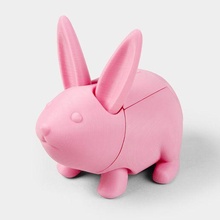 Pasqua coniglietto banca pieghevole 4d 3d print model - Mito3D