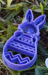Ostern Hase Cutter Schneiden Plätzchen 3d print model - Mito3D