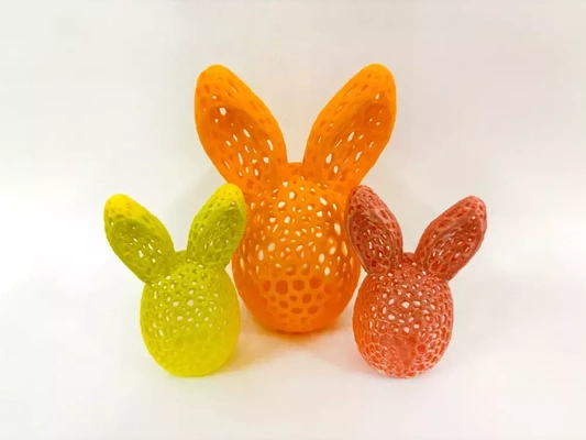 easter bunny egg ear animal toy 3d print model - Mito3D