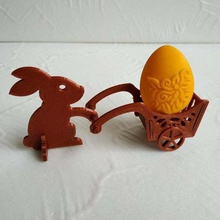 easter bunny handcart home tanyaakinora souvenir rabbit present kitchen happy gift fusion 360 easteregg decoration decor 3d print model - Mito3D