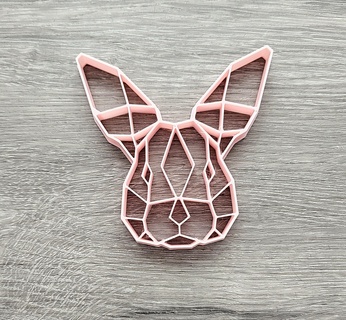 easter bunny puzzle cutter cookie cutter easter cookie cookie cutter easter  3d print model - Mito3D