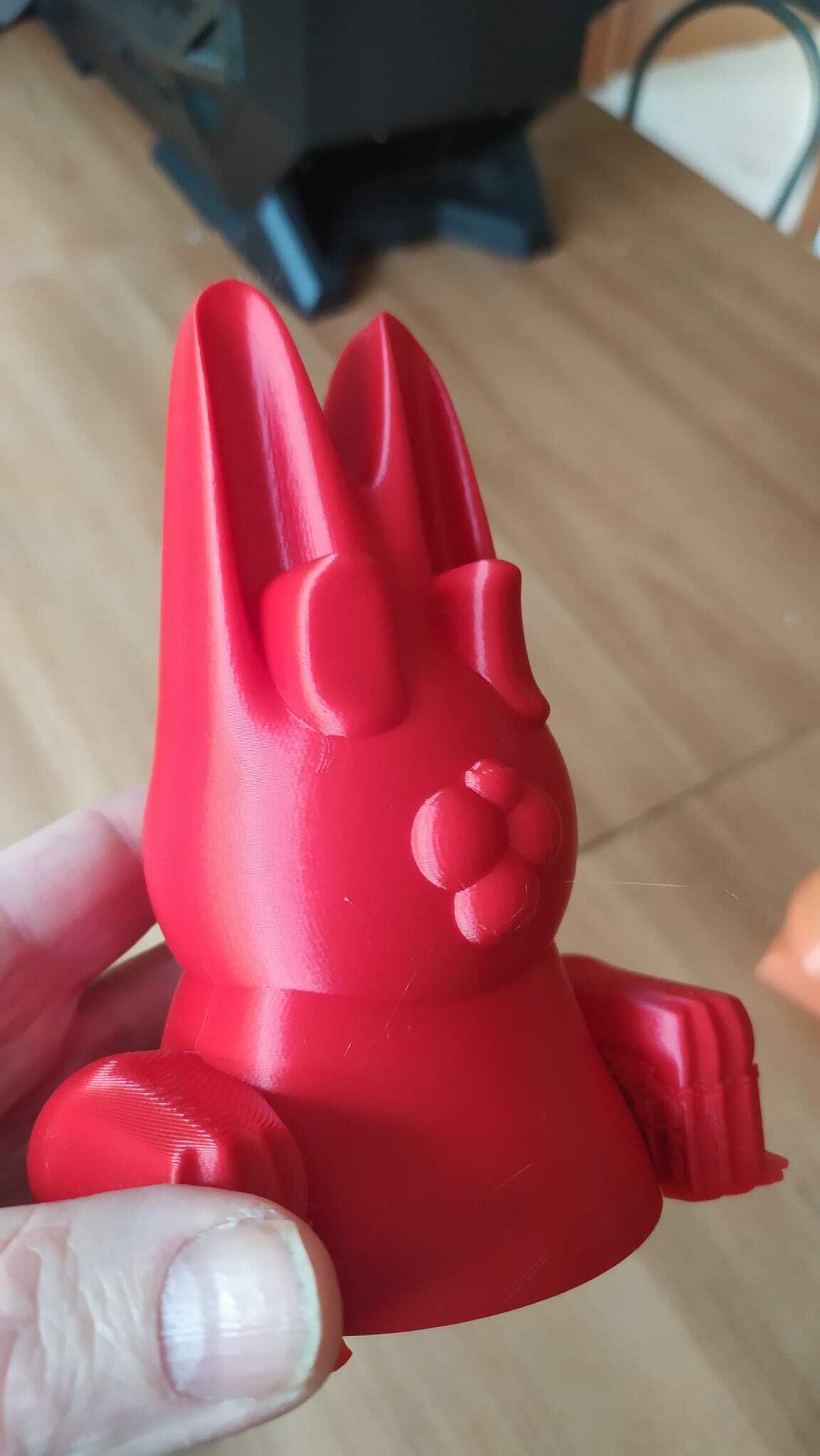 Páscoa Coelho surpresa caixa 3D print model - Mito3D
