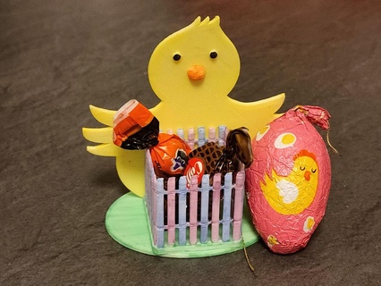 Pâques poussin pulcino clôture cultes pâques enfant enfants peindre Oeuf œufs 3d print model - Mito3D