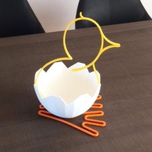 easter chick home ctrl design egg 3d print model - Mito3D