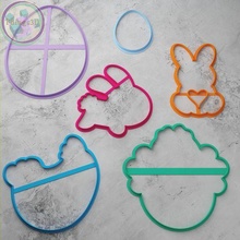 easter cookie cutter 3d print model - Mito3D