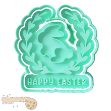 easter cookie cutter & stamp 3d print model - Mito3D