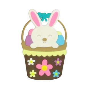 easter cookie cutter easterxcults Various cutters bunny egg-shaped spring religious chick flower cross pastel-colored #easterxcults cortadores de biscoitos páscoa 3d print model - Mito3D