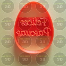 easter cookies cutters various jannie eggs biscuits cutting cookiecutter 3d print model - Mito3D