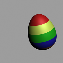Pasqua uovo gadget 3d print model - Mito3D