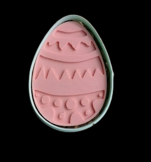 easter egg cookie cutter cookies 3d print model - Mito3D
