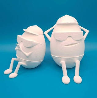 Pasqua uovo marcio uova 3d print model - Mito3D