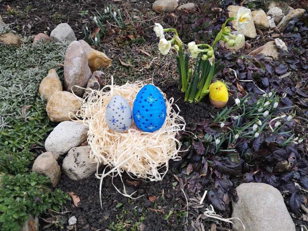 Pasqua uovo fiocco neve uova 3D print model - Mito3D