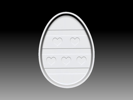 Paskalya Yumurta 4 banyo bomba kalıp bombaları bombası şampuan katı sabun basın yumurtalar pascua 3d print model - Mito3D