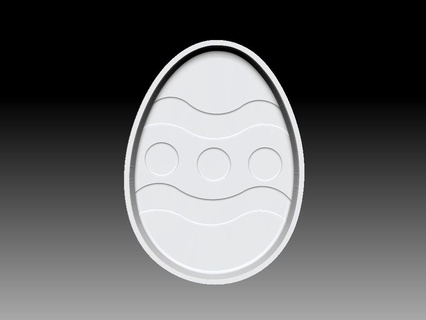 Pascua Resurrección huevo 5 bañera bomba molde bombas baño champú sólido jabón prensa huevos 3d print model - Mito3D