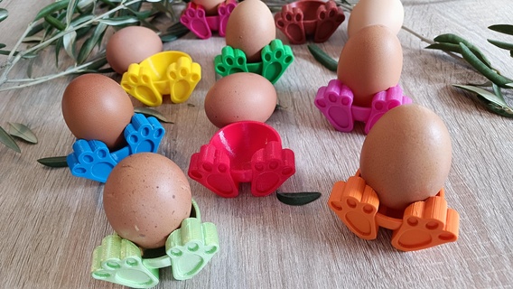 Pasqua uovo coniglietto 3d print model - Mito3D