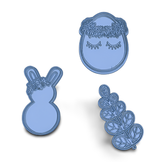 Ostern Hase verschiedene 3d print model - Mito3D