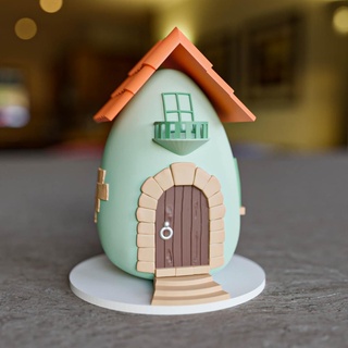 Pasqua uovo Casa easterxcults vari pascua huevo casa 3d print model - Mito3D