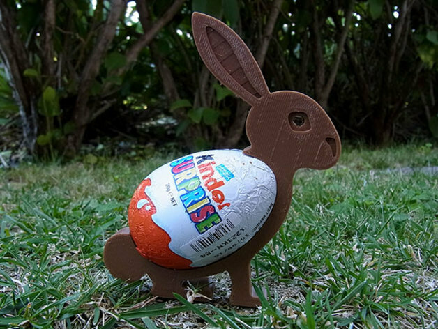 Pascua Resurrección huevo amable sorpresa 3D print model - Mito3D