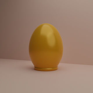 Pasqua uovo coperchio regalo divertimento cavo 3d print model - Mito3D