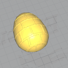 easter egg paint free 3d print model - Mito3D