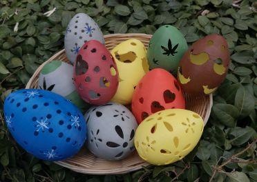 Pâques œufs cultes pâques 3d print model - Mito3D