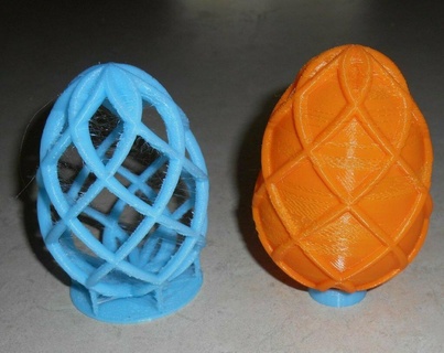 Paskalya yumurtalar Yumurta heykeller büstler Sanat 3d print model - Mito3D