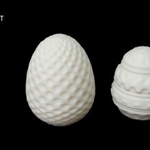 los huevos de pascua casa alimentos bebidas 3d print model - Mito3D