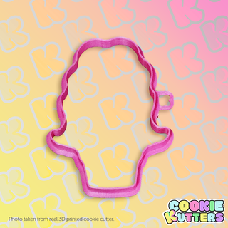 easter flower pot cookie cutter mold silhouette kutters kitchen food recipe cookies 3d print contour 3d print model - Mito3D