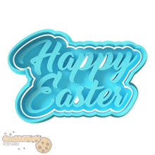 easter fondant cookie cutter & stamp 3d print model - Mito3D