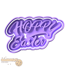 easter fondant cookie cutter & stamp 3d print model - Mito3D