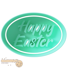 easter fondant cookie cutter & stamp 3d print model - Mito3D