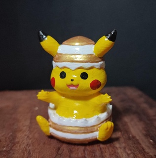 Pascua Resurrección Pikachu Arte pokemon juegos impresión modelo 3d print model - Mito3D
