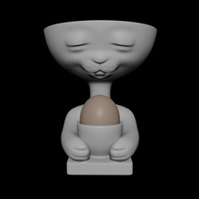 Pascua Resurrección escultura huevo soporte envase hogar casa decoración 3d print model - Mito3D