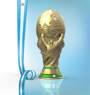 easter world cup egg selection argentina 3d print model - Mito3D