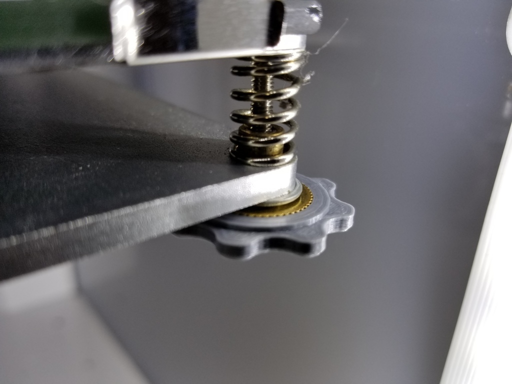 easy-grip bed leveling knob ultimaker 2 Tools 3d printer parts 3D print model - Mito3D