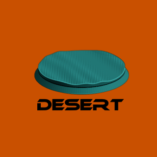 easy-print bases - desert miniature base supportless 3d print model - Mito3D