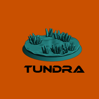 easy print bases tundra miniatura base suporte 3d print model - Mito3D