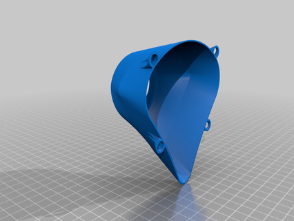 easy-print respirator face cup supports Tools tools diy maker 3d print model - Mito3D