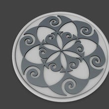 easy print koru design maori sacred geometry koru design maori easy print sacred geometry coins_badges